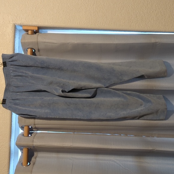 Alfred Dunner Light Blue Elastic Waist Pants - Picture 4 of 7